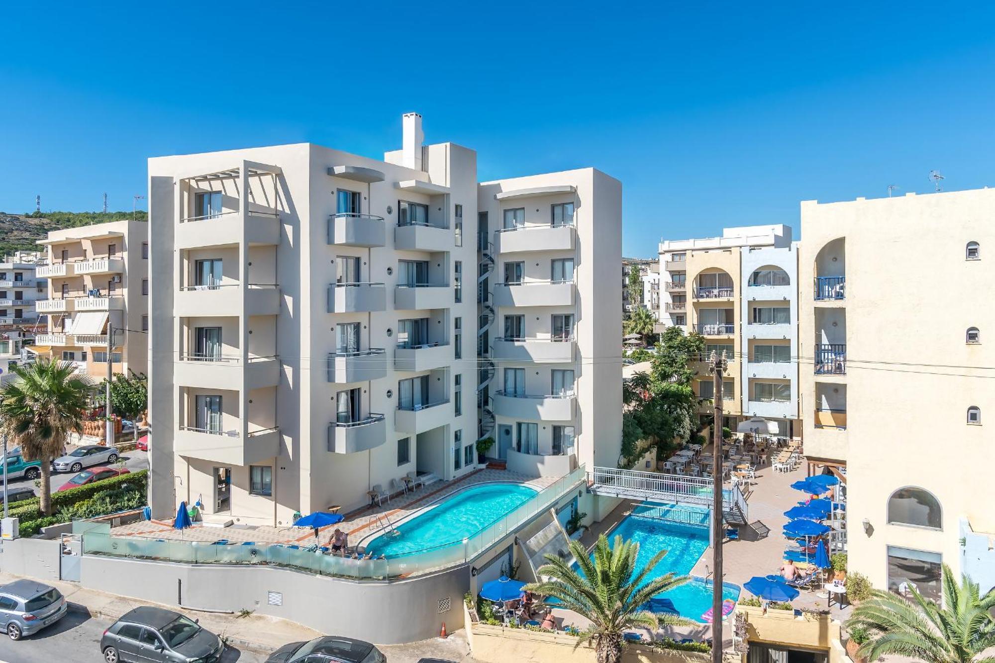 Lefkoniko Beach & Icarus Suite Apts Rethymno Eksteriør bilde